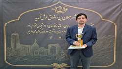 مهدی برنده، دانشجوی دانشکده دندانپزشکی دانشگاه علوم پزشکی تهران، رتبه نخست کشوری حفظ کل قرآن را کسب کرد