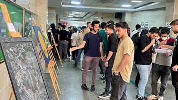 برگزاری نمایشگاه آثار هنری به مناسبت روز استاد در دانشکده دندانپزشکی