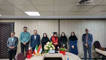 First International Graduate of the Faculty-Supervised PhD Program at Tehran University of Medical Sciences, School of Dentistry