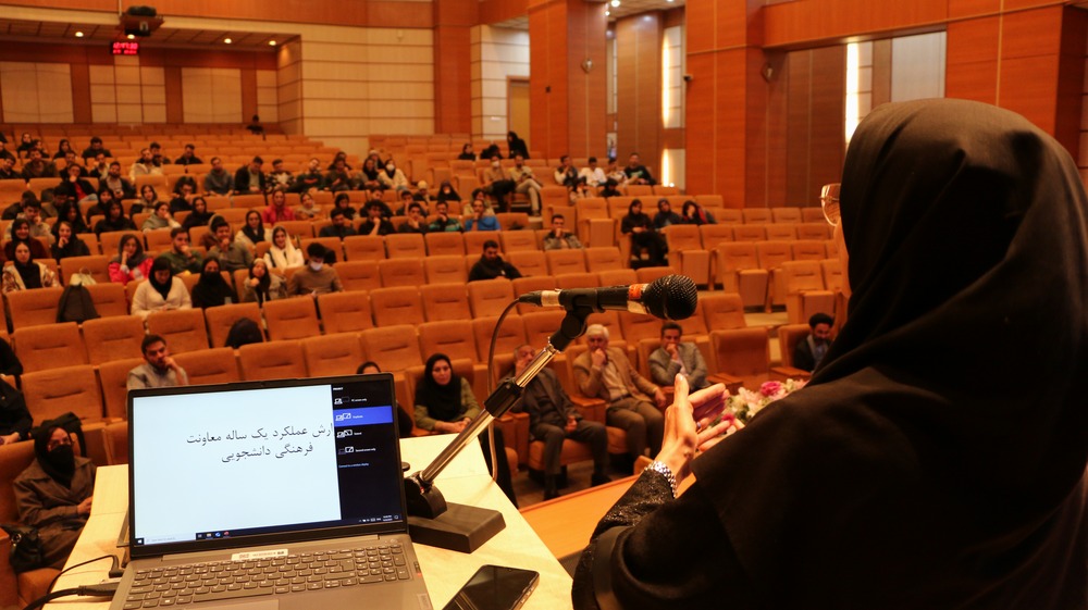 مراسم روز دانشجو در دانشکده دندانپزشکی